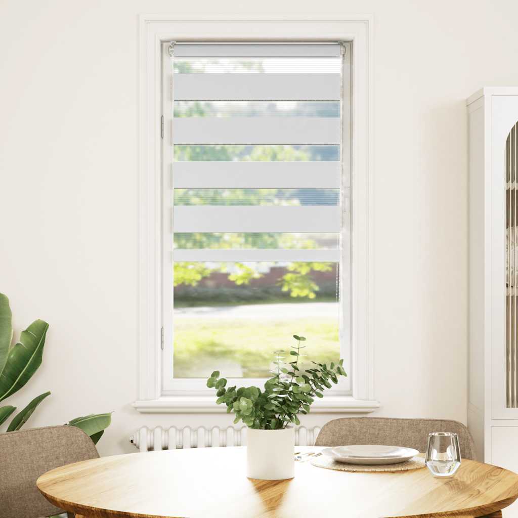 zebrinės žaliuzės 60x100 cm audinio plotis 55,9 cm poliesteris