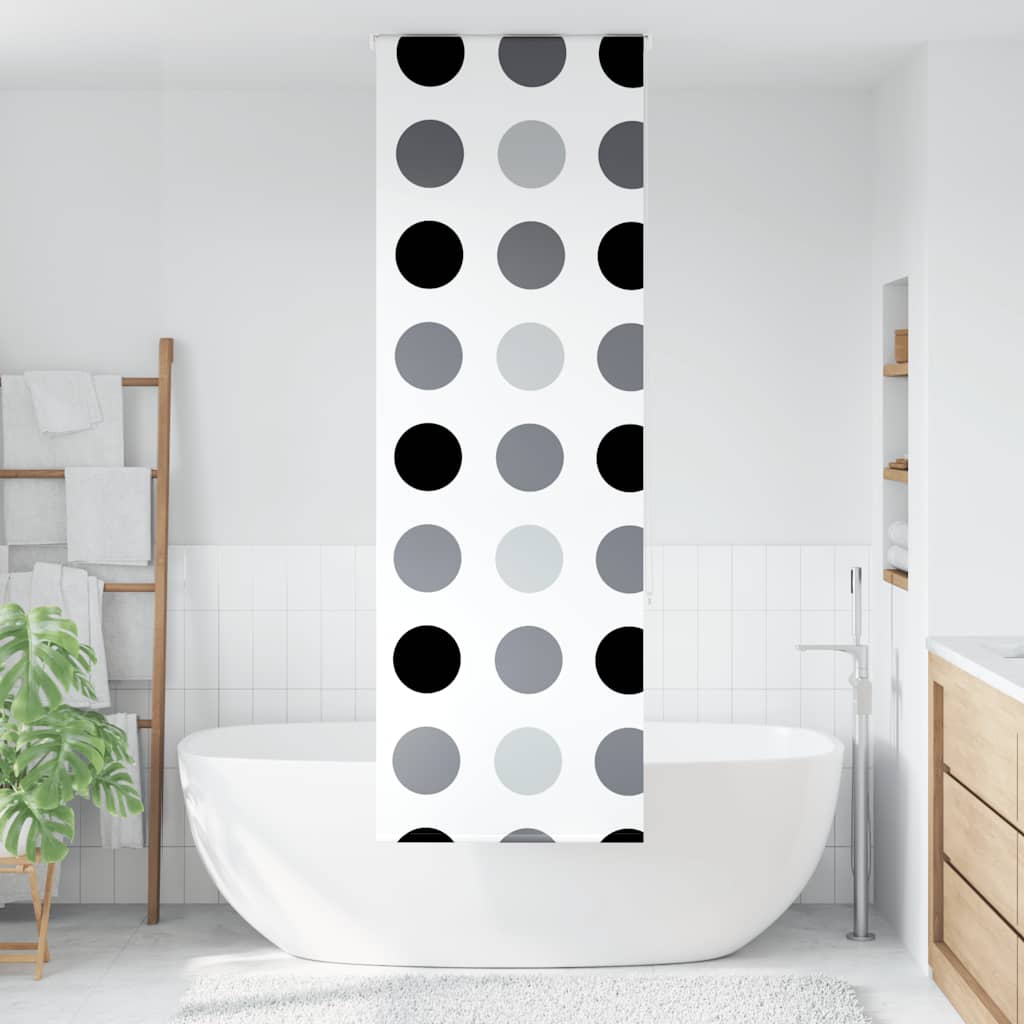 Dušo roletas, 80x240 cm, audinio plotis 76 cm