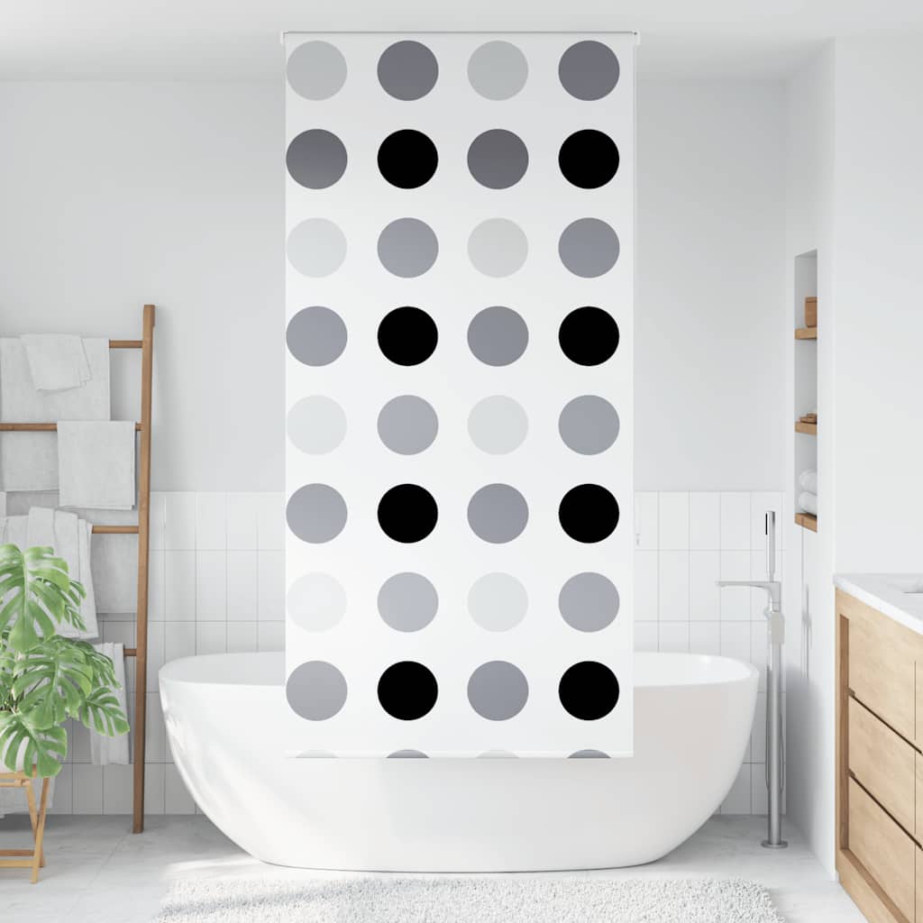 Dušo roletas, 90x240 cm, audinio plotis 86 cm