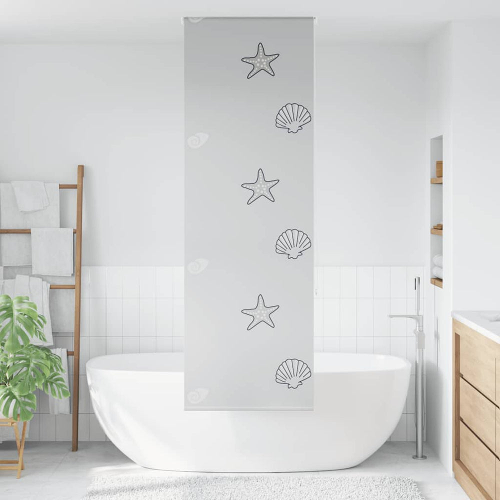 Dušo roletas, 80x240 cm, audinio plotis 76 cm