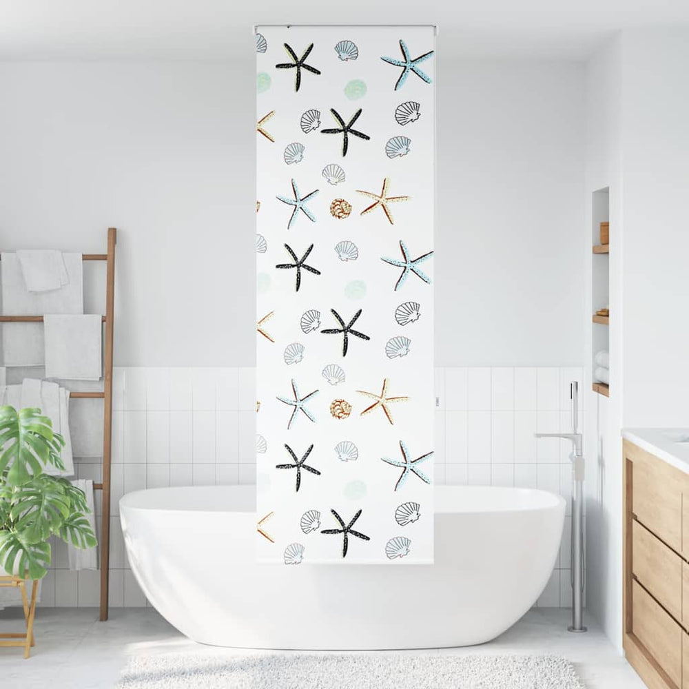 Dušo roletas, 80x240 cm, audinio plotis 76 cm
