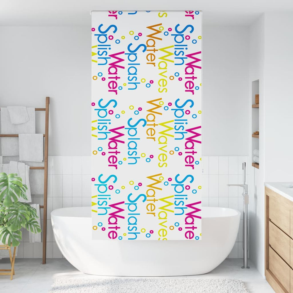 Dušo roletas, 90x240 cm, audinio plotis 86 cm
