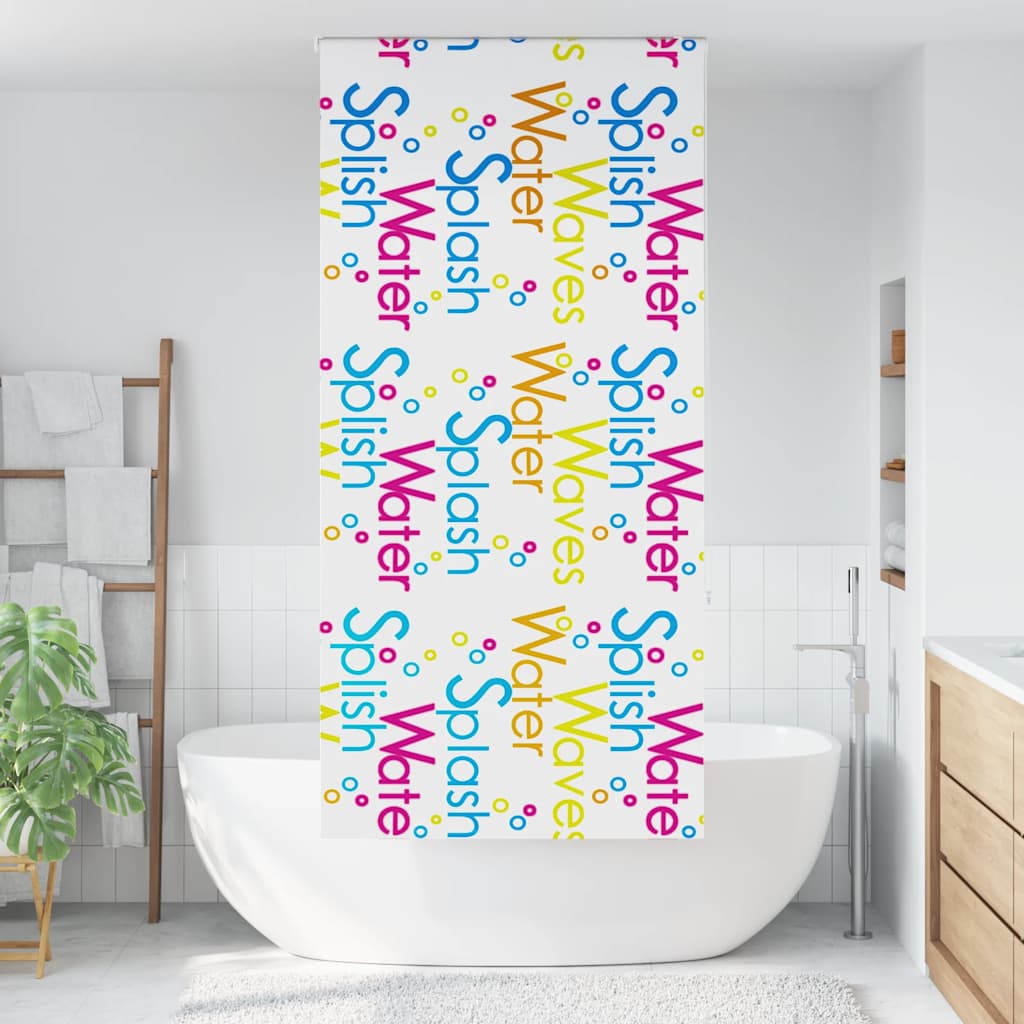 Dušo roletas, 100x240 cm, audinio plotis 96 cm