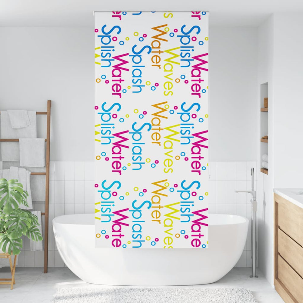 Dušo roletas, 110x240 cm, audinio plotis 106 cm