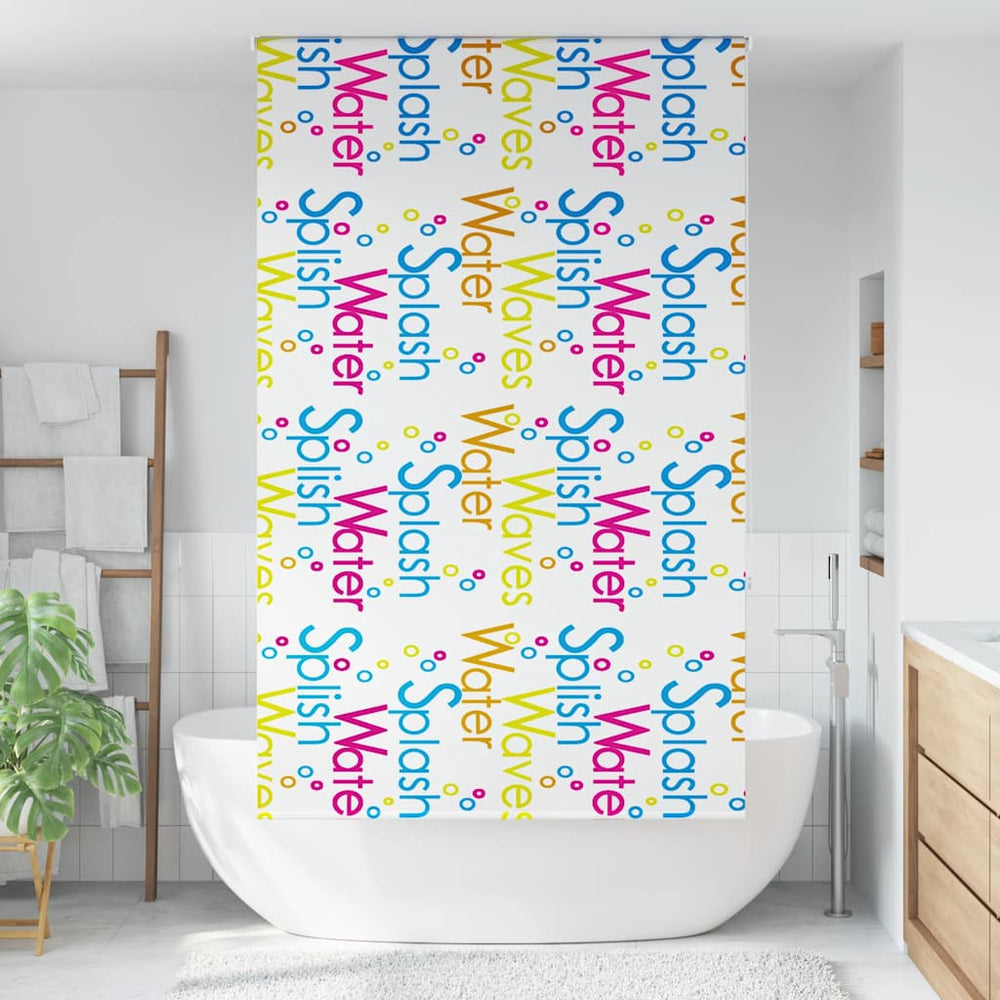 Dušo roletas, 130x240 cm, audinio plotis 126 cm