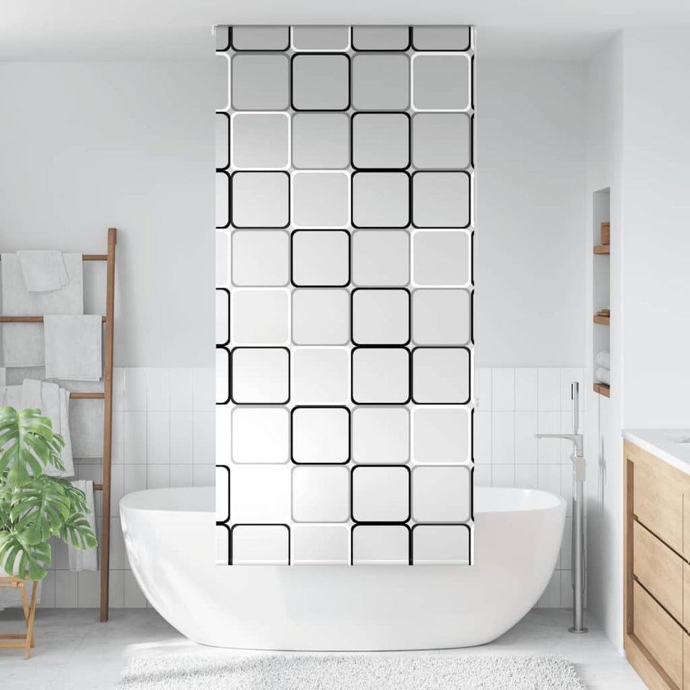 Dušo roletas, 110x240 cm, audinio plotis 106 cm