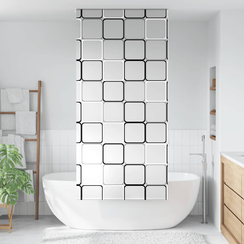 Dušo roletas, 110x240 cm, audinio plotis 106 cm