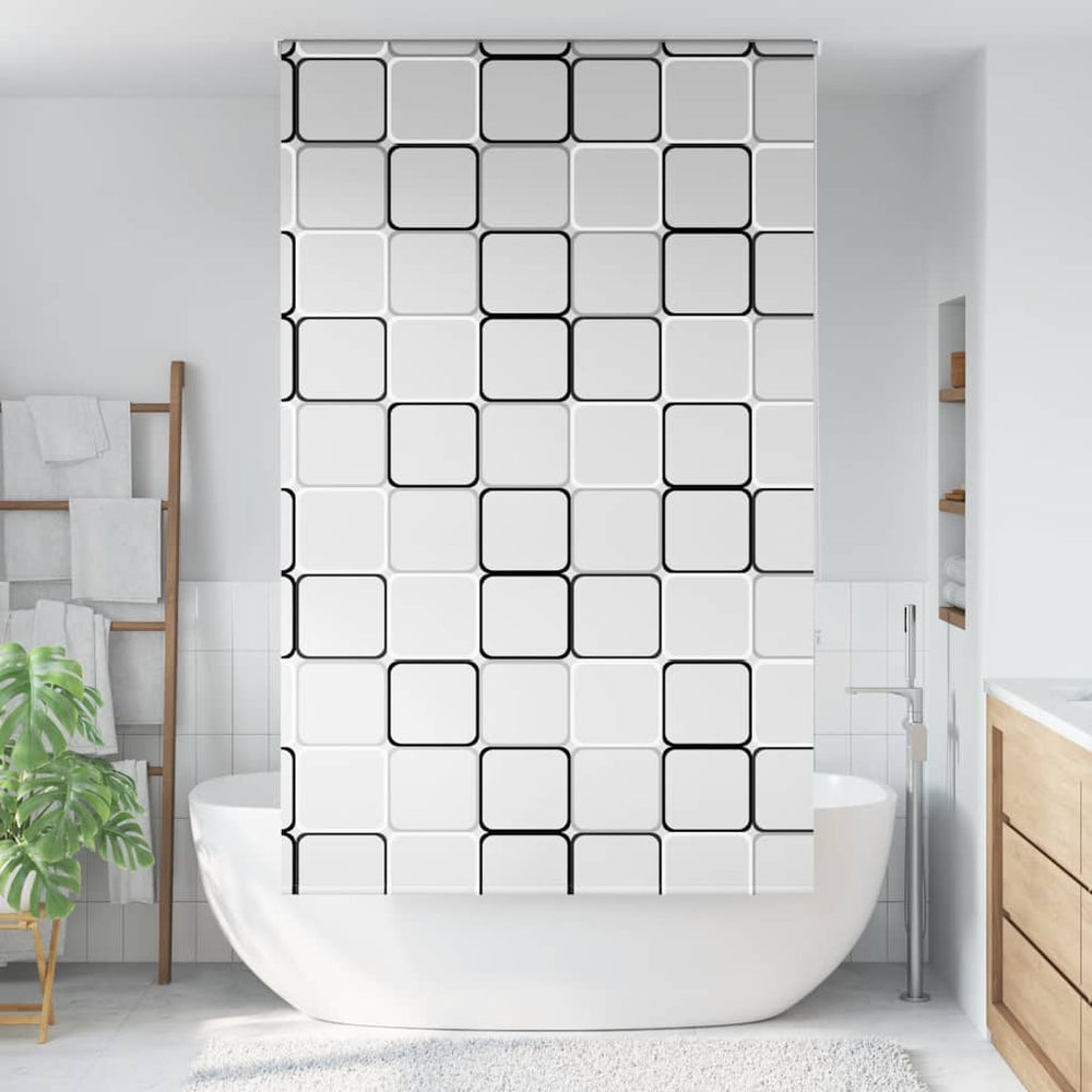 Dušo roletas, 130x240 cm, audinio plotis 126 cm