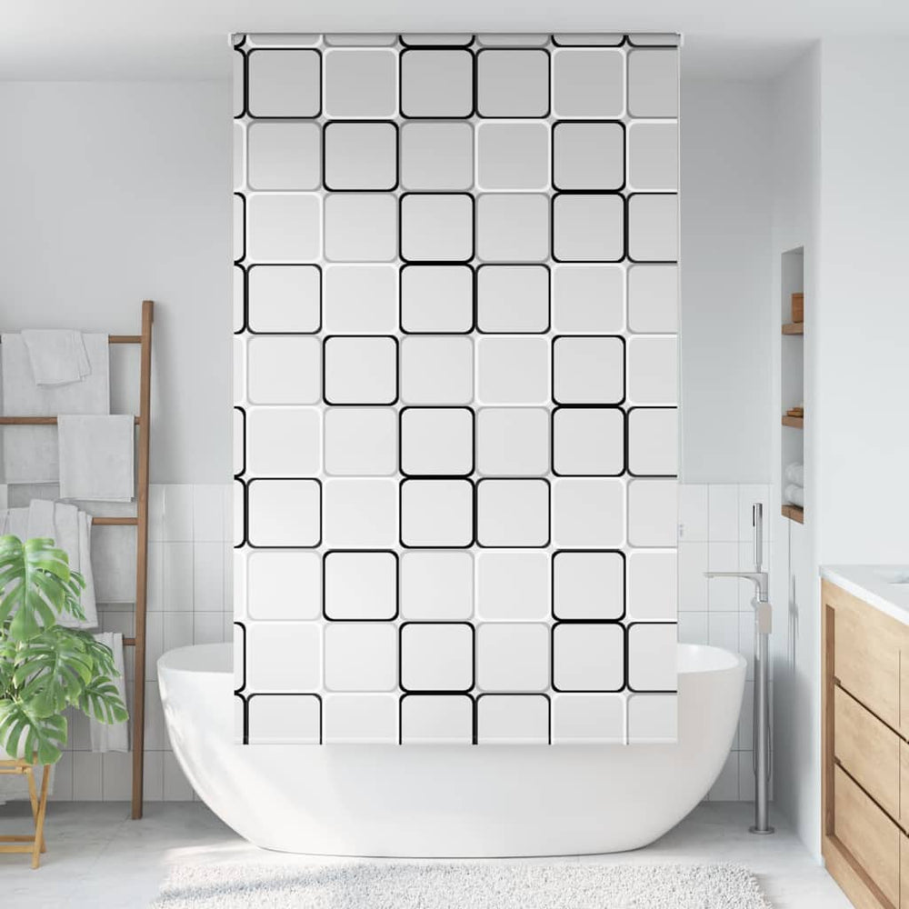 Dušo roletas, 140x240 cm, audinio plotis 136 cm
