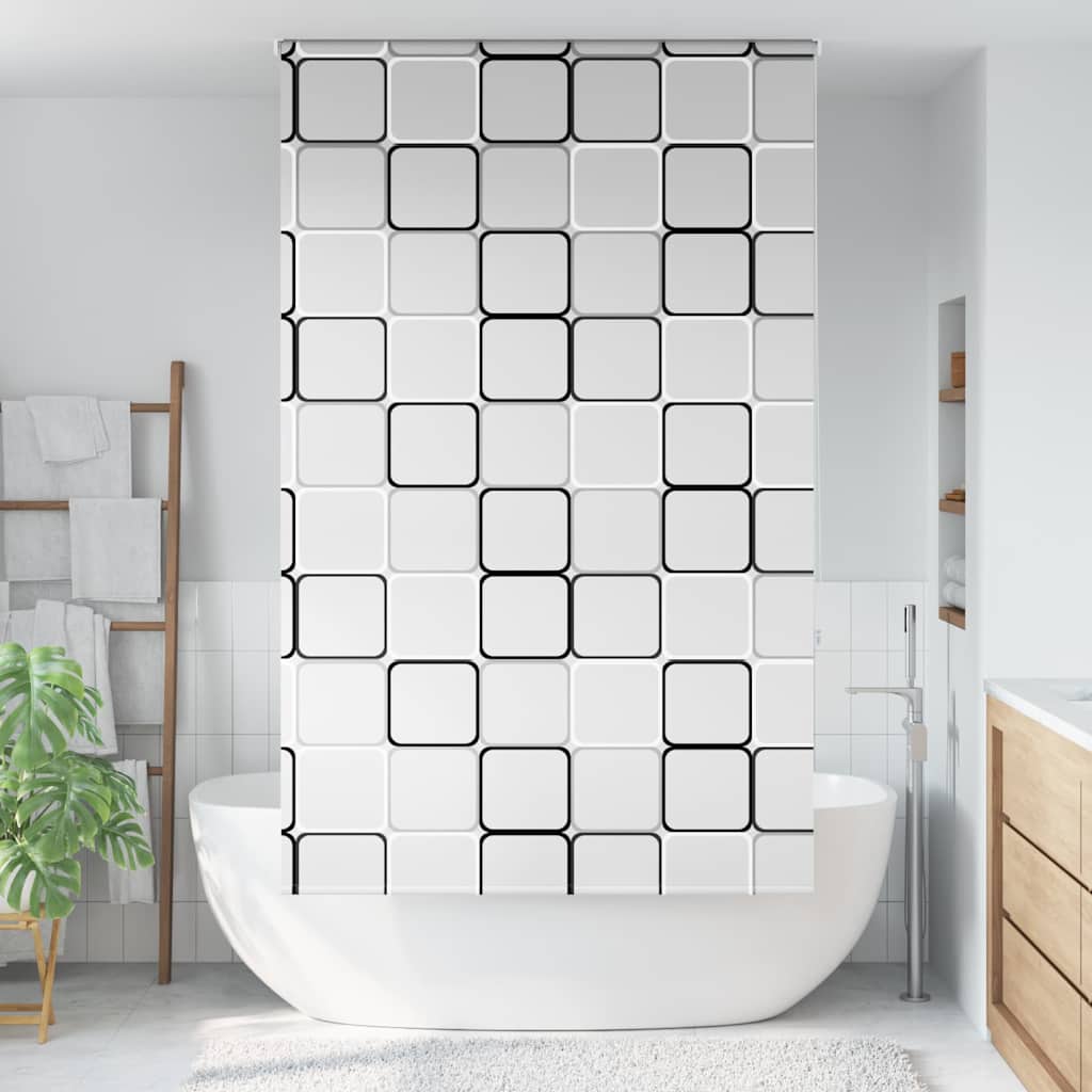 Dušo roletas, 140x240 cm, audinio plotis 136 cm