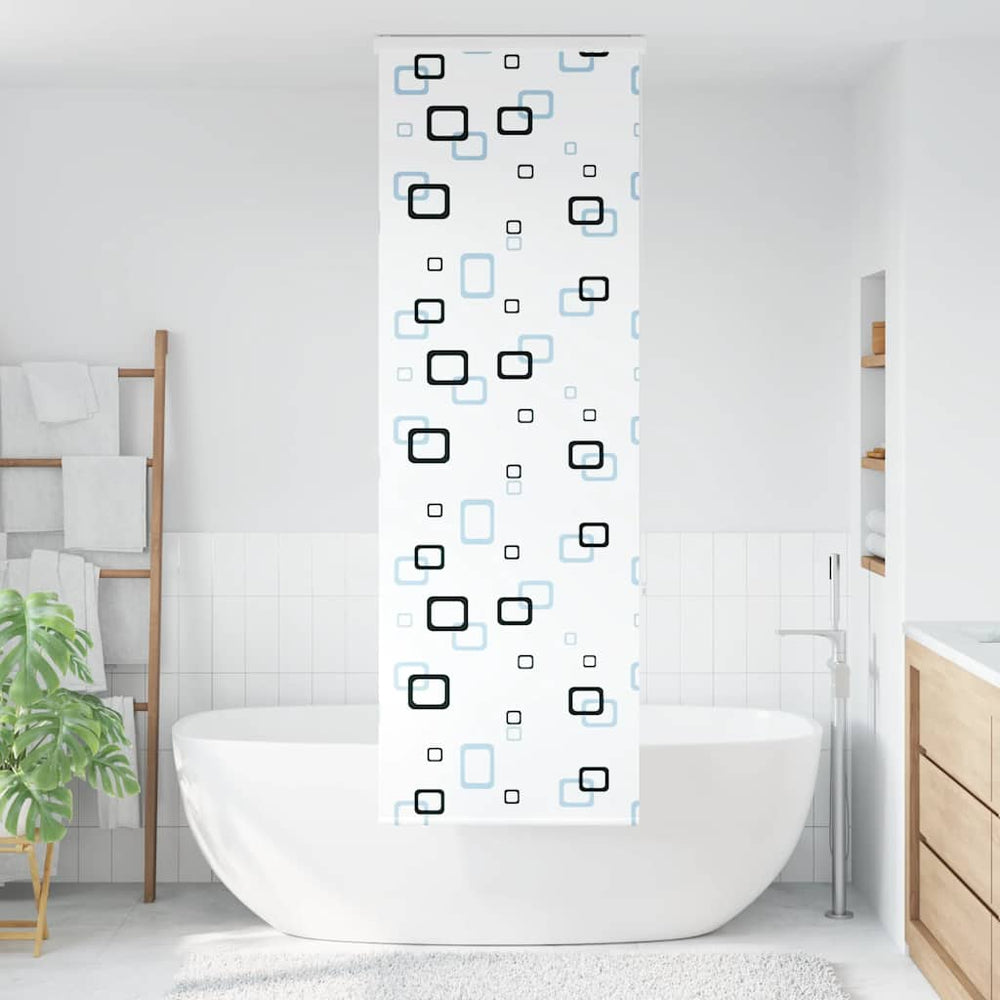 Dušo roletas su kasete, 80x240 cm, audinio plotis 76 cm
