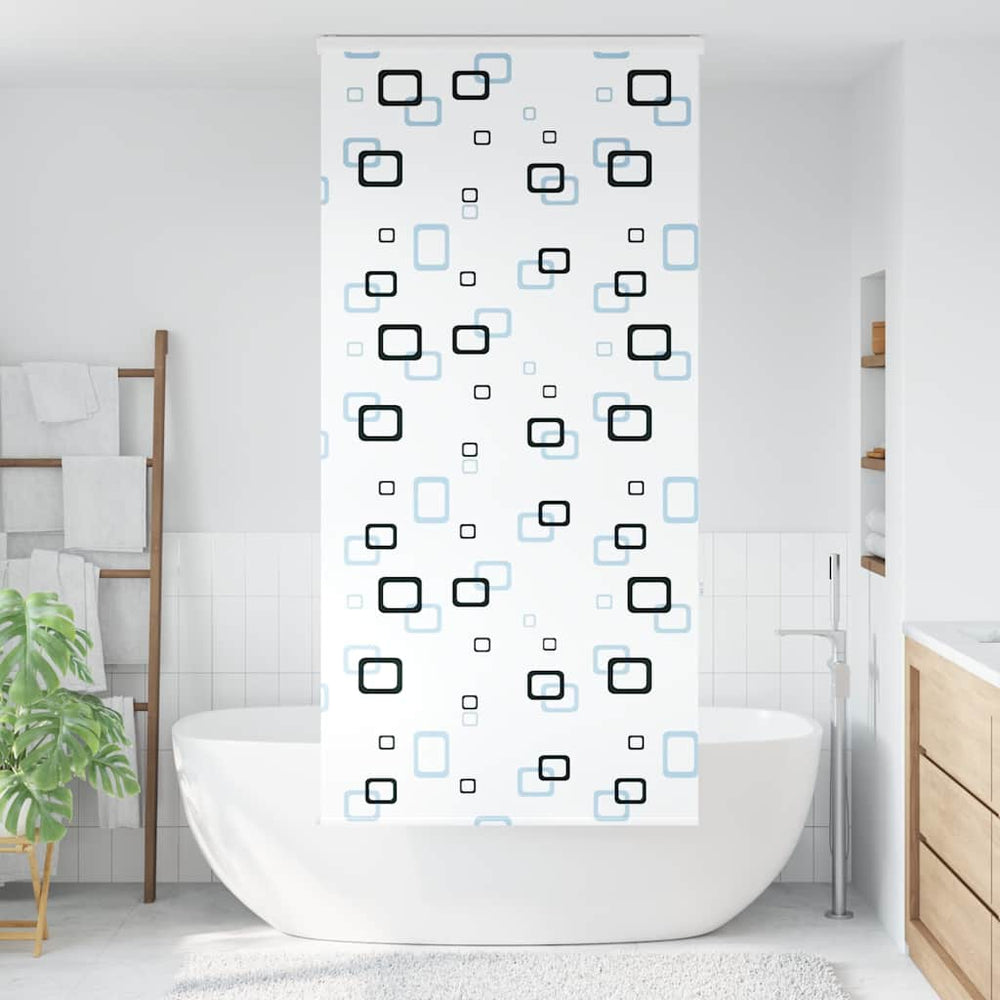 Dušo roletas su kasete, 90x240 cm, audinio plotis 86 cm
