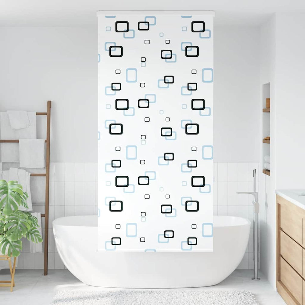Dušo roletas su kasete, 110x240 cm, audinio plotis 106 cm