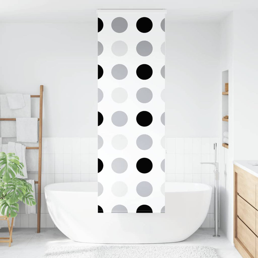 Dušo roletas su kasete, 60x240 cm, audinio plotis 56 cm