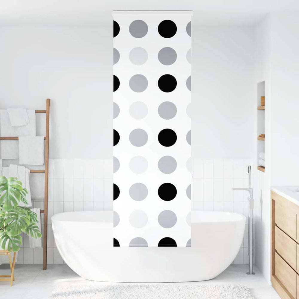 Dušo roletas su kasete, 80x240 cm, audinio plotis 76 cm