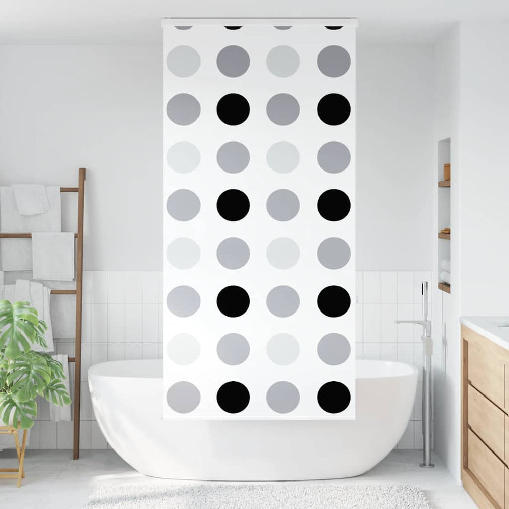Dušo roletas su kasete, 100x240 cm, audinio plotis 96 cm