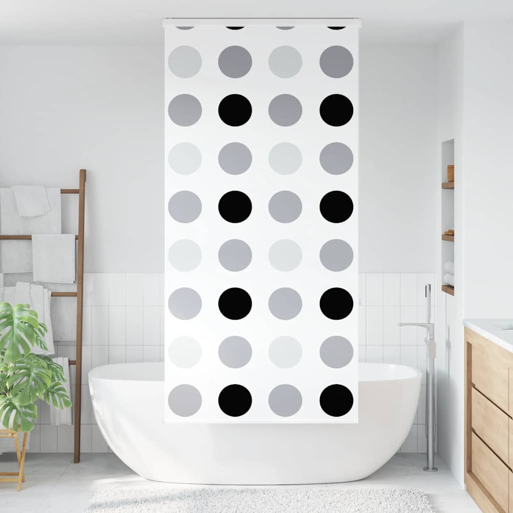 Dušo roletas su kasete, 100x240 cm, audinio plotis 96 cm