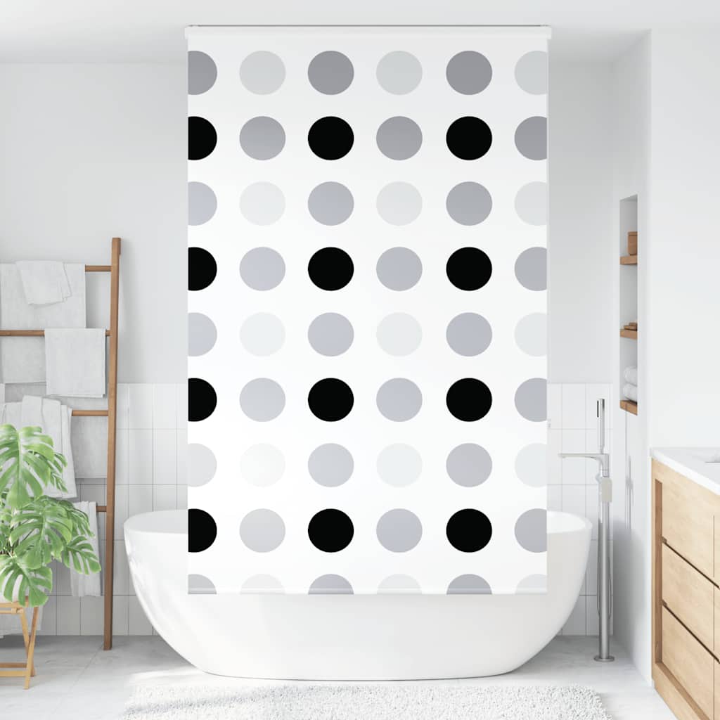 Dušo roletas su kasete, 120x240 cm, audinio plotis 116 cm