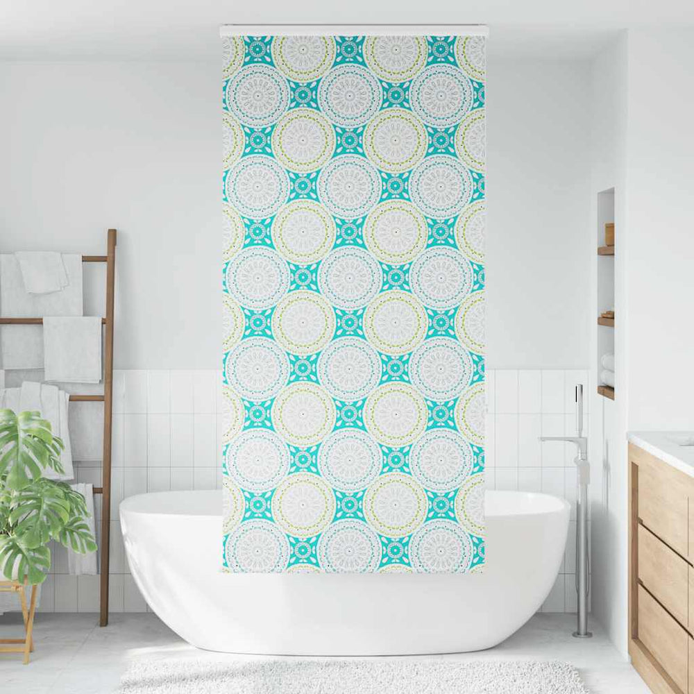 Dušo roletas su kasete, 90x240 cm, audinio plotis 86 cm