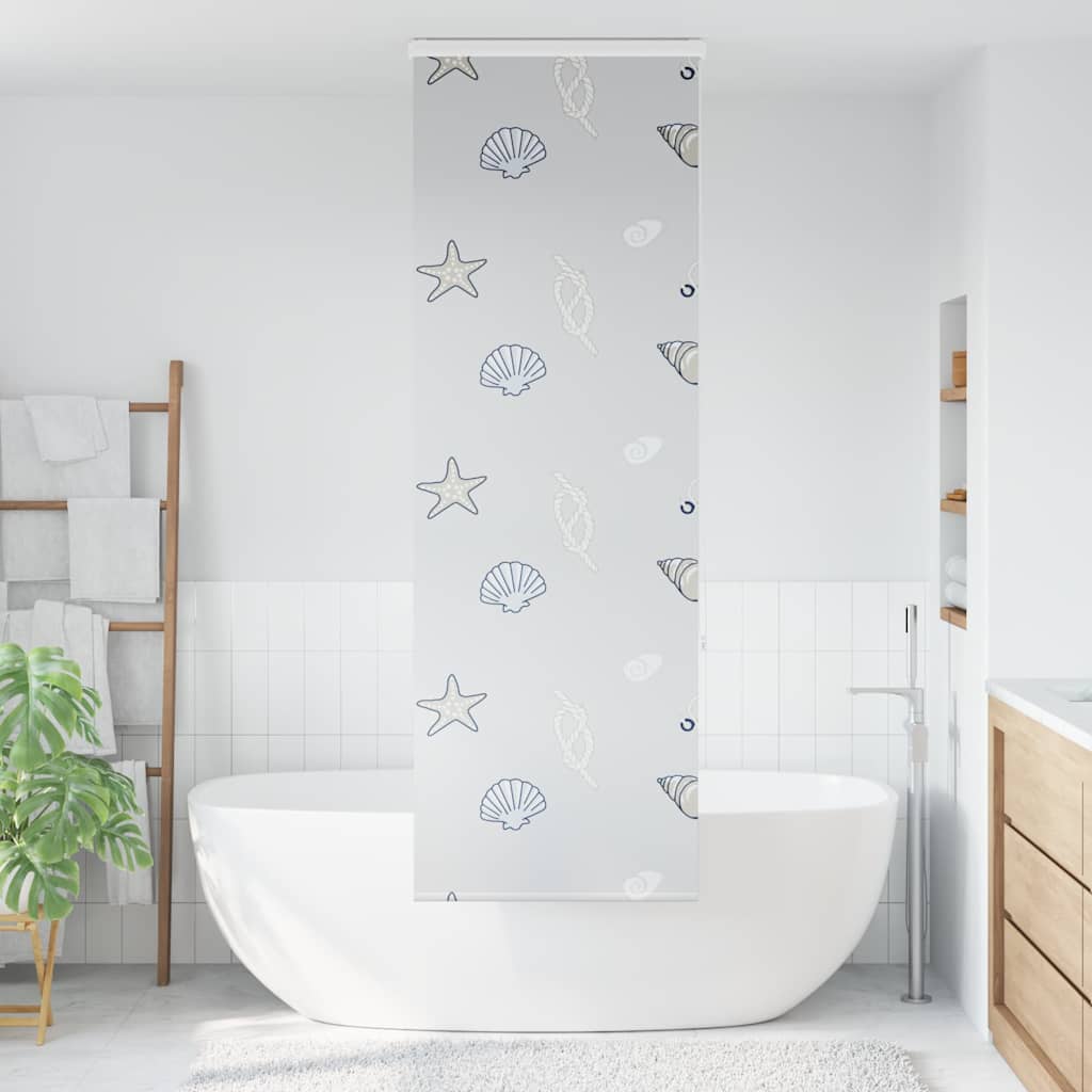 Dušo roletas su kasete, 70x240 cm, audinio plotis 66 cm