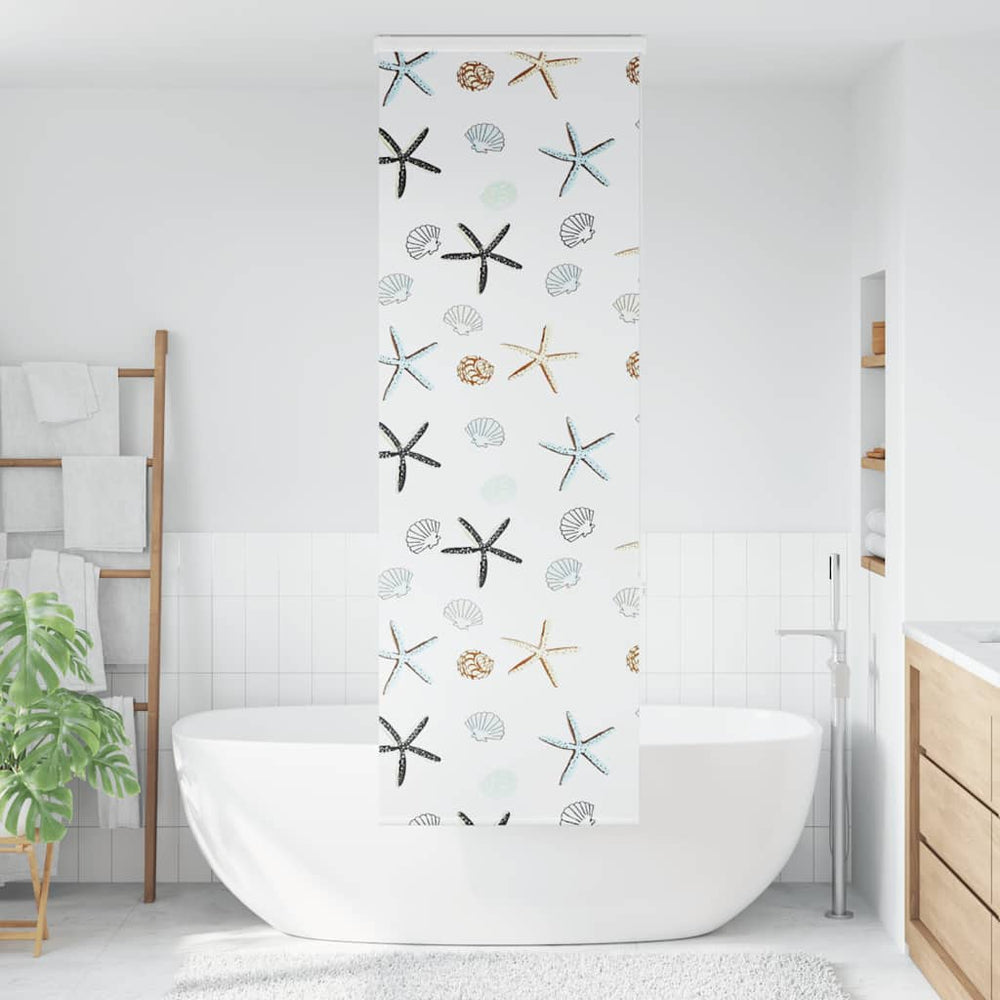 Dušo roletas su kasete, 70x240 cm, audinio plotis 66 cm