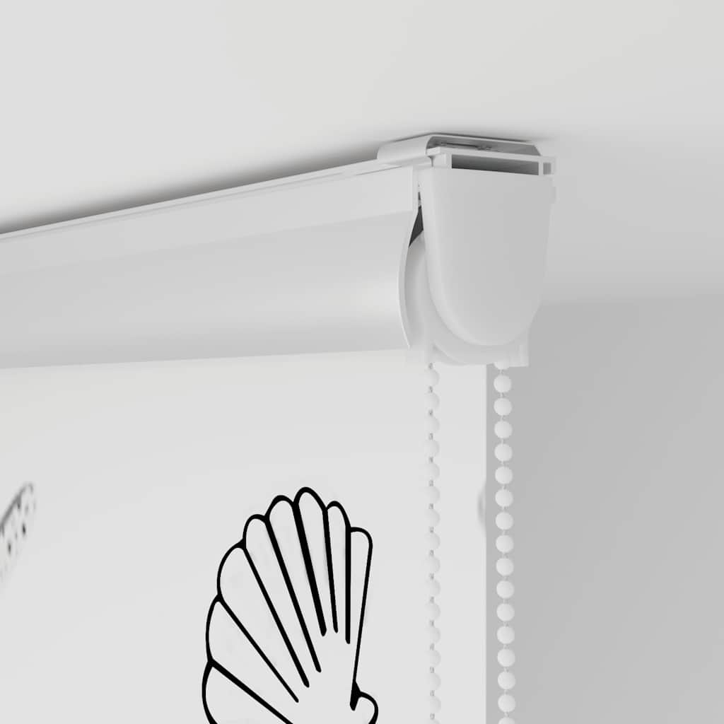 Shower roller blind with cassette, 160x240 cm, fabric width 156 cm