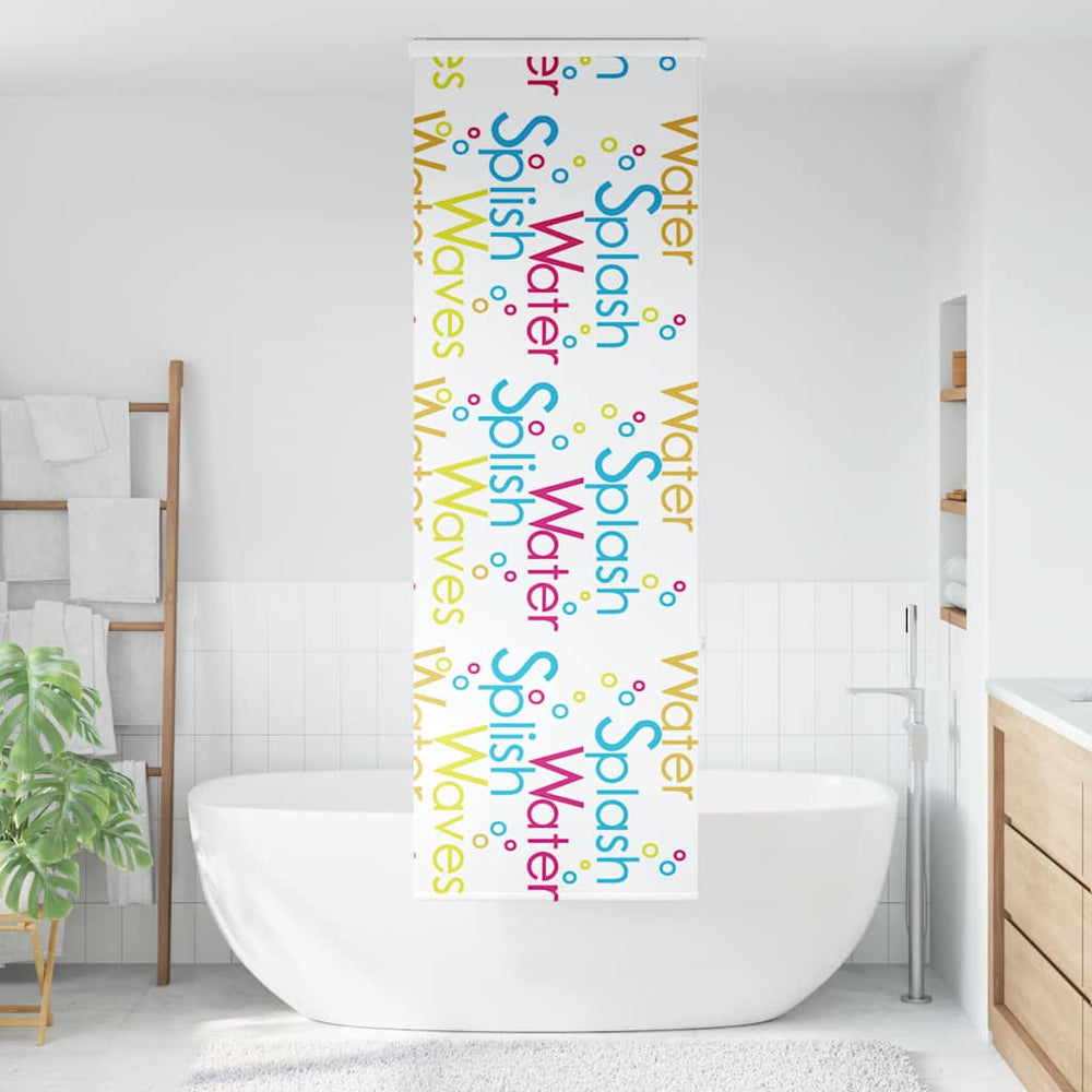 Dušo roletas su kasete, 80x240 cm, audinio plotis 76 cm