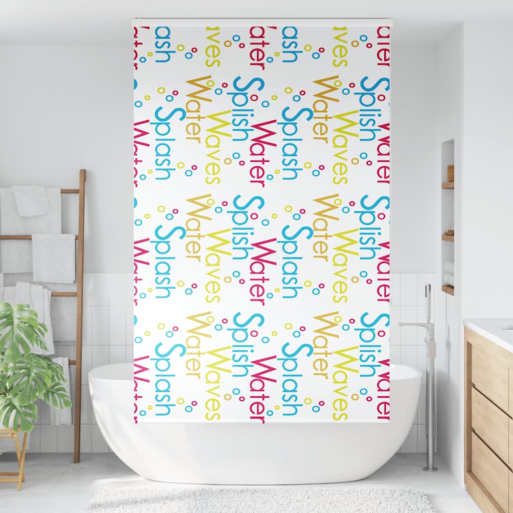 Dušo roletas su kasete, 120x240 cm, audinio plotis 116 cm