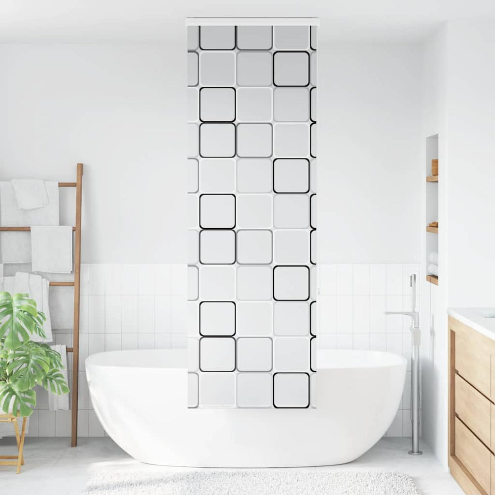 Dušo roletas su kasete, 60x240 cm, audinio plotis 56 cm