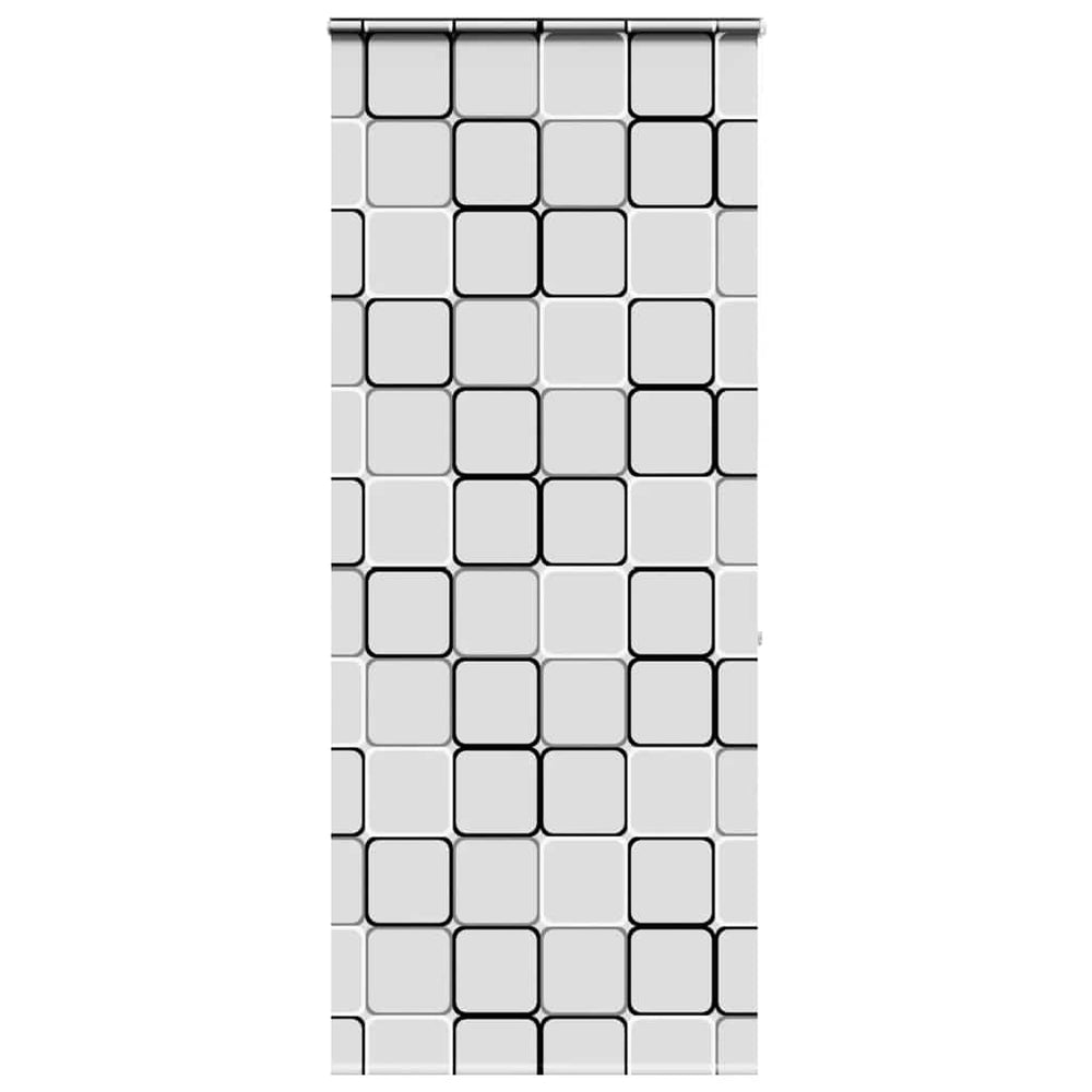 Dušo roletas su kasete, 110x240 cm, audinio plotis 106 cm