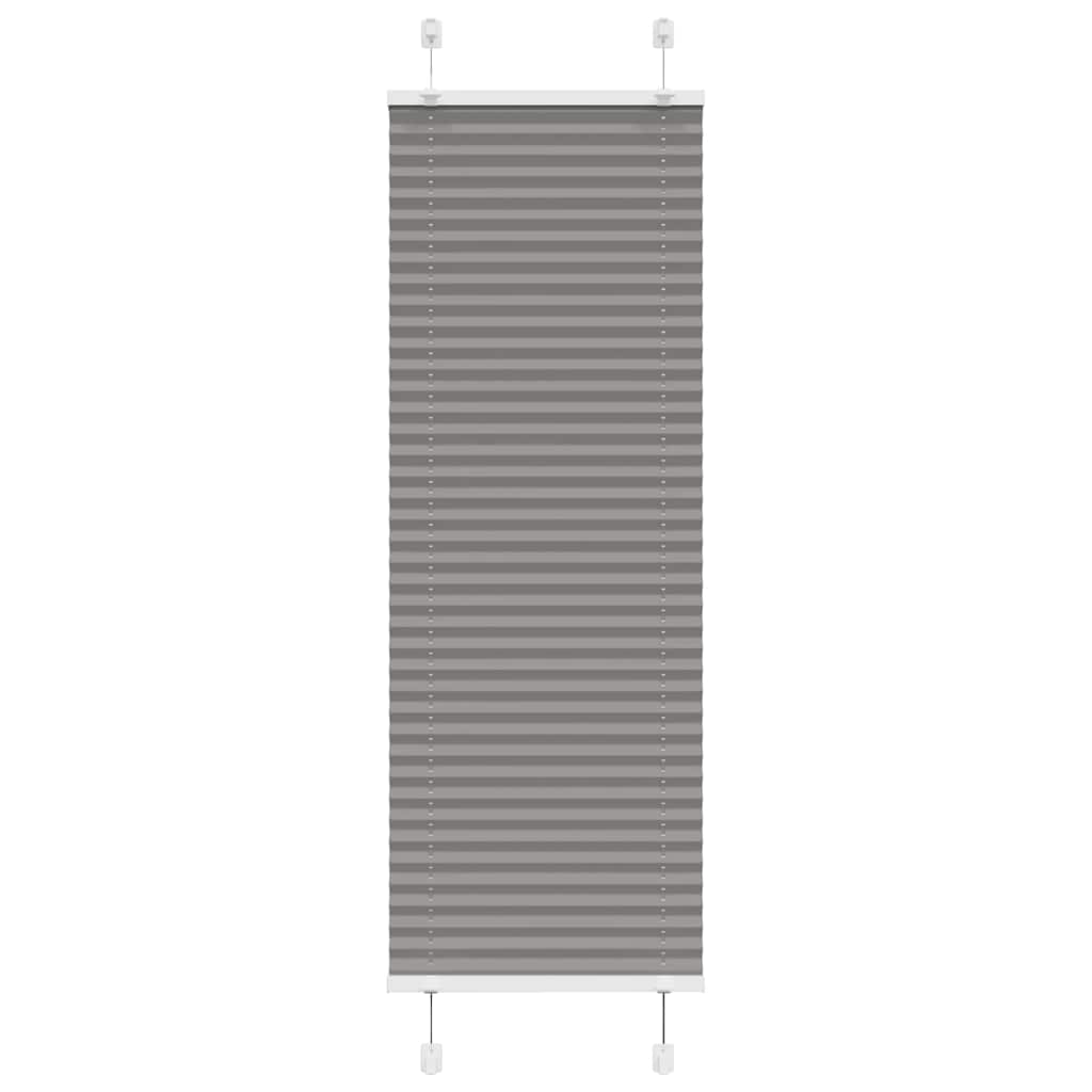 Plisuota žaliuze antracitas 50x100 cm audinio plotis 49,4 cm