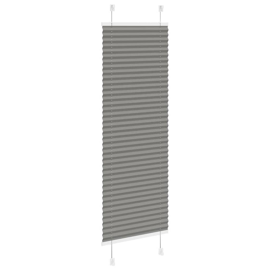 Plisuota žaliuze antracitas 50x100 cm audinio plotis 49,4 cm
