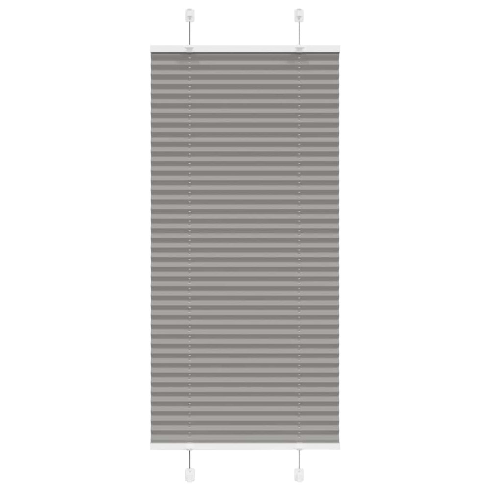 Plisuota žaliuze antracitas 55x100 cm audinio plotis 54,4 cm