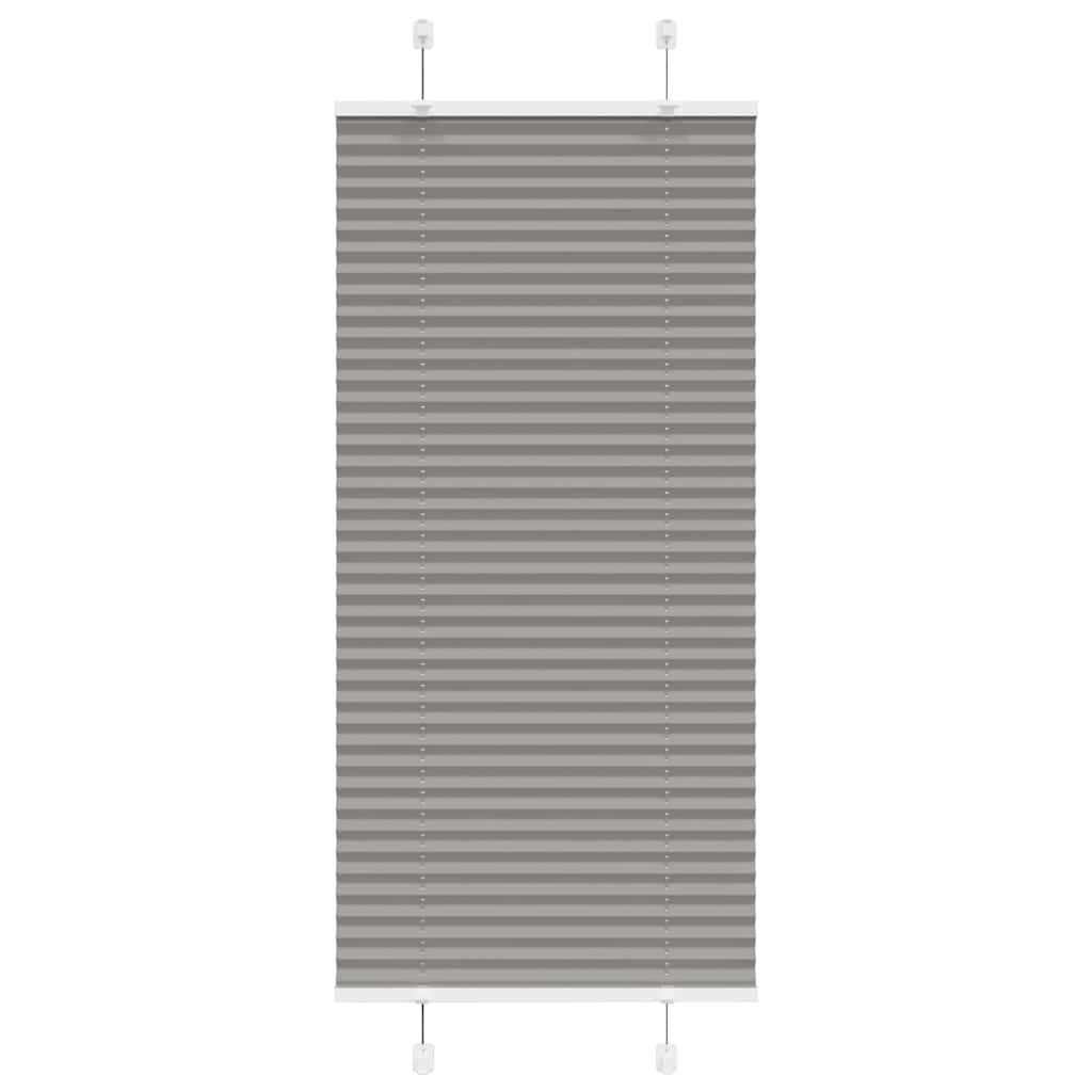 Plisuota žaliuze antracitas 55x100 cm audinio plotis 54,4 cm