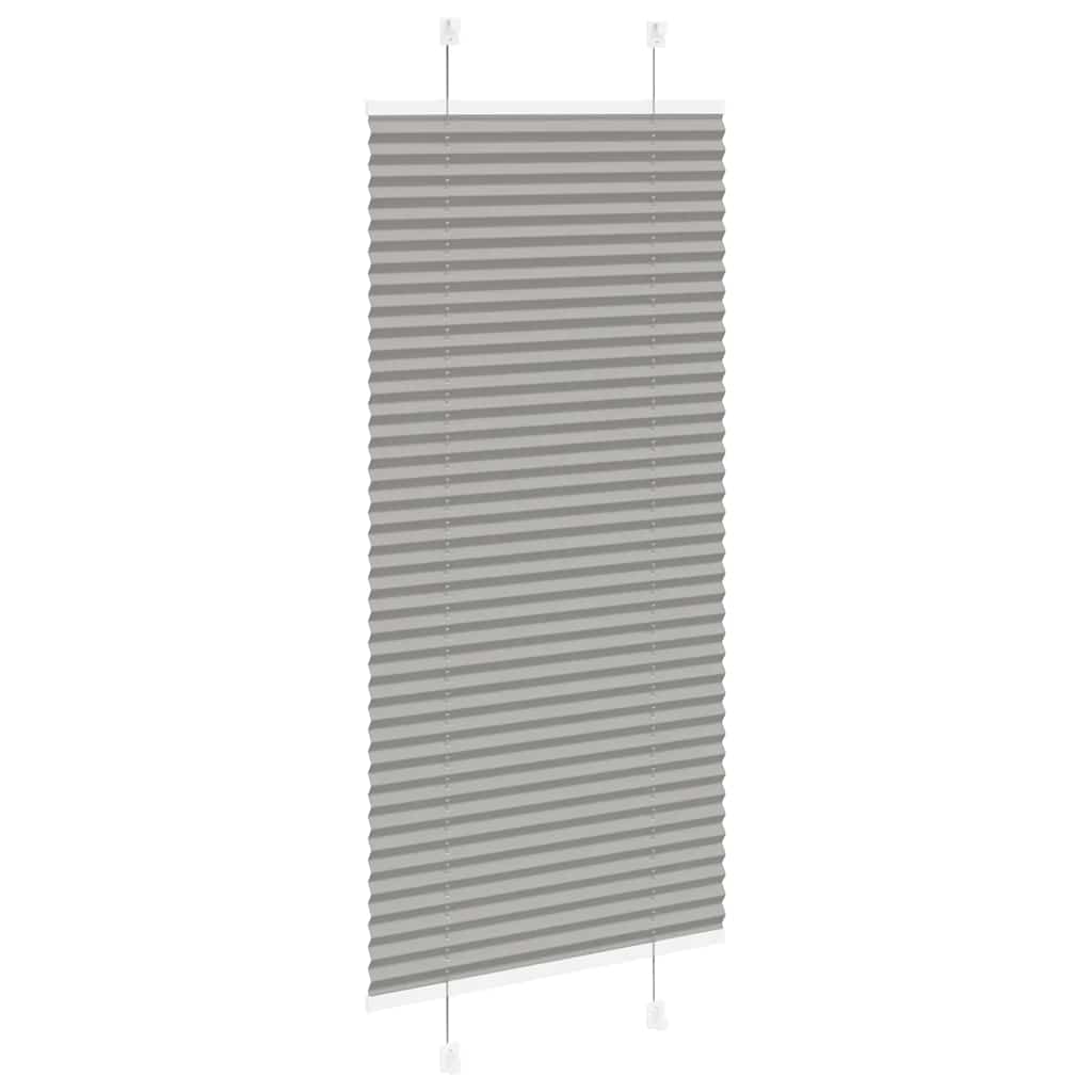 Plisuota žaliuze antracitas 55x100 cm audinio plotis 54,4 cm