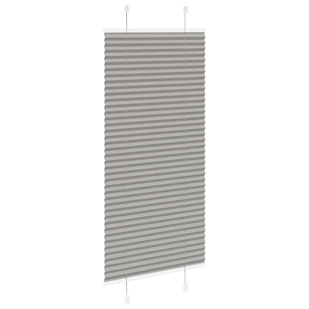 Plisuota žaliuze antracitas 55x100 cm audinio plotis 54,4 cm