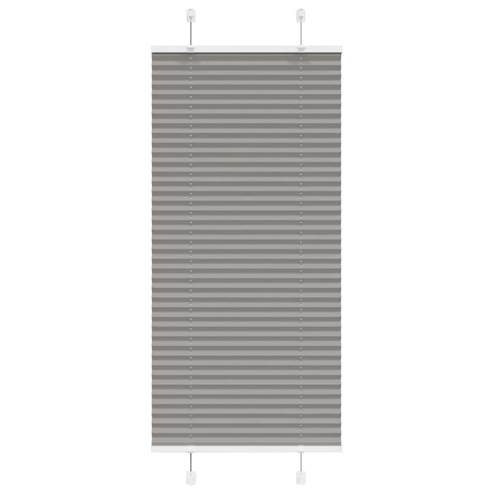 Plisuotas roletas antracitas 60x100 cm audinio plotis 59,4 cm