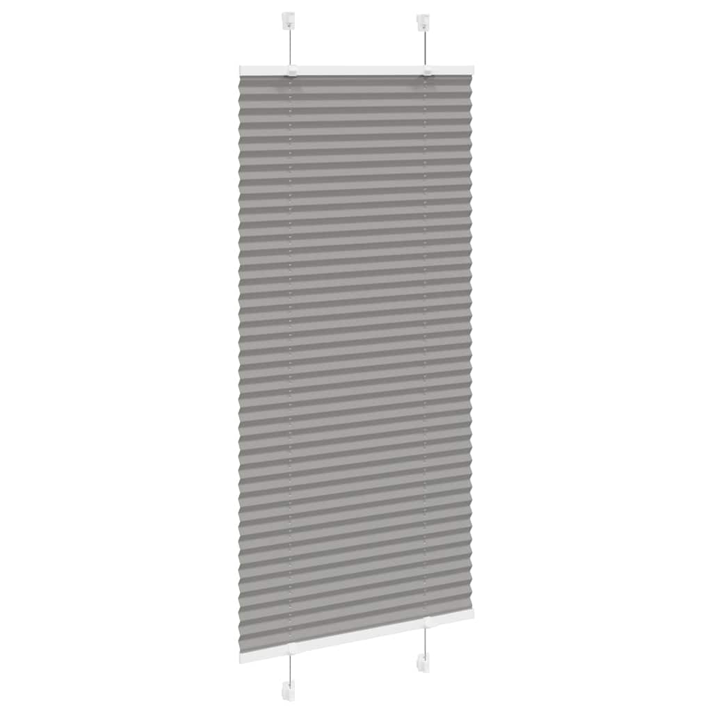 Plisuotas roletas antracitas 60x100 cm audinio plotis 59,4 cm