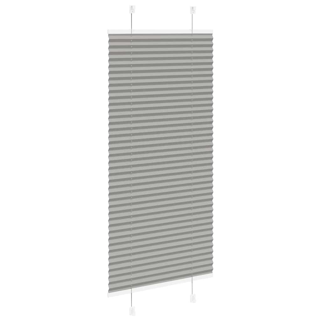 Plisuotas roletas antracitas 60x100 cm audinio plotis 59,4 cm