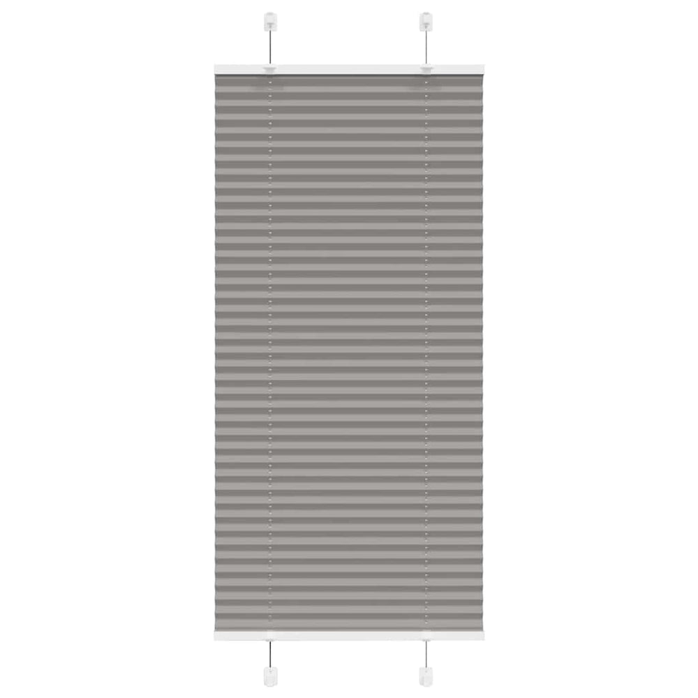 Plisuota žaliuze antracitas 65x100 cm audinio plotis 64,4 cm