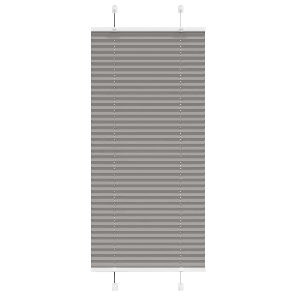 Plisuota žaliuze antracitas 65x100 cm audinio plotis 64,4 cm