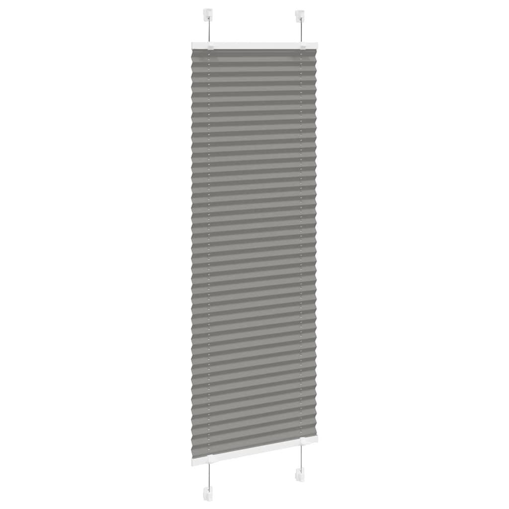 Plisuotas roletas antracitas 40x150 cm audinio plotis 39,4 cm
