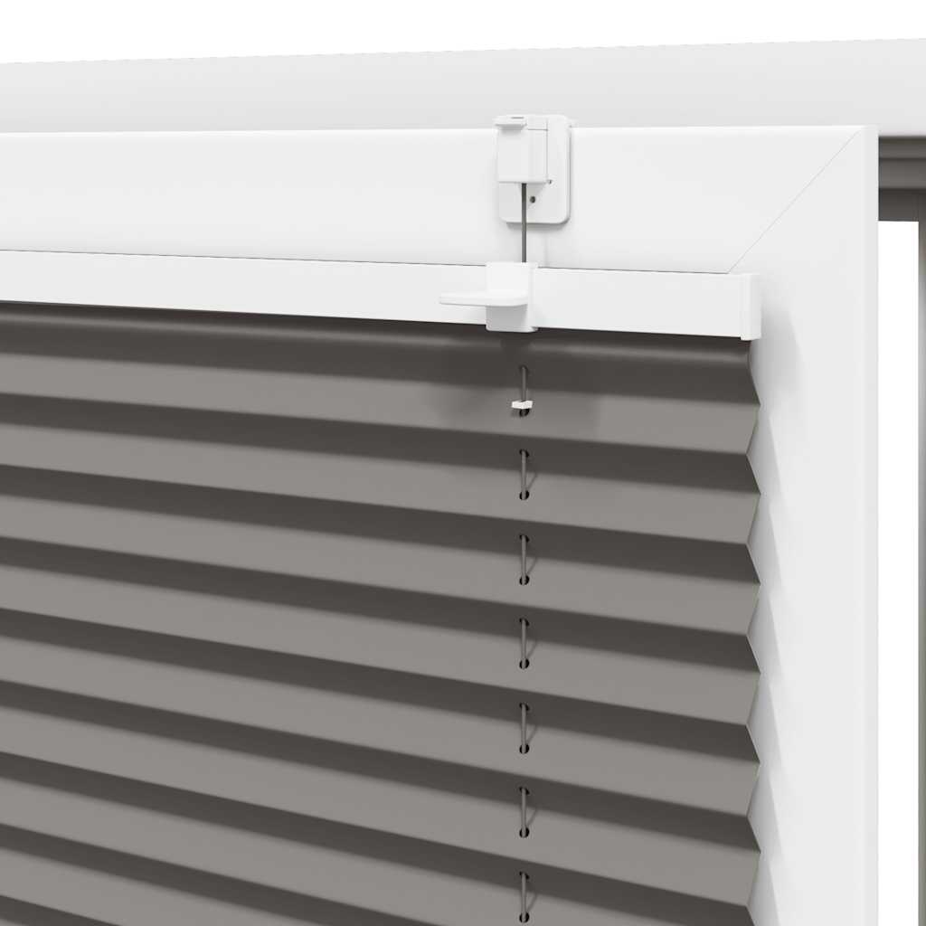 Plisuotas roletas antracitas 40x150 cm audinio plotis 39,4 cm