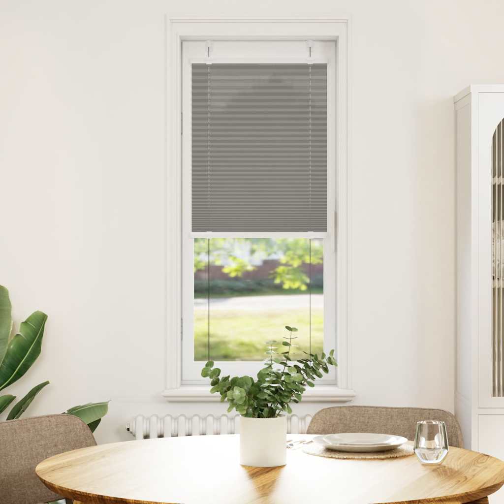 Plisuotas roletas antracitas 40x150 cm audinio plotis 39,4 cm