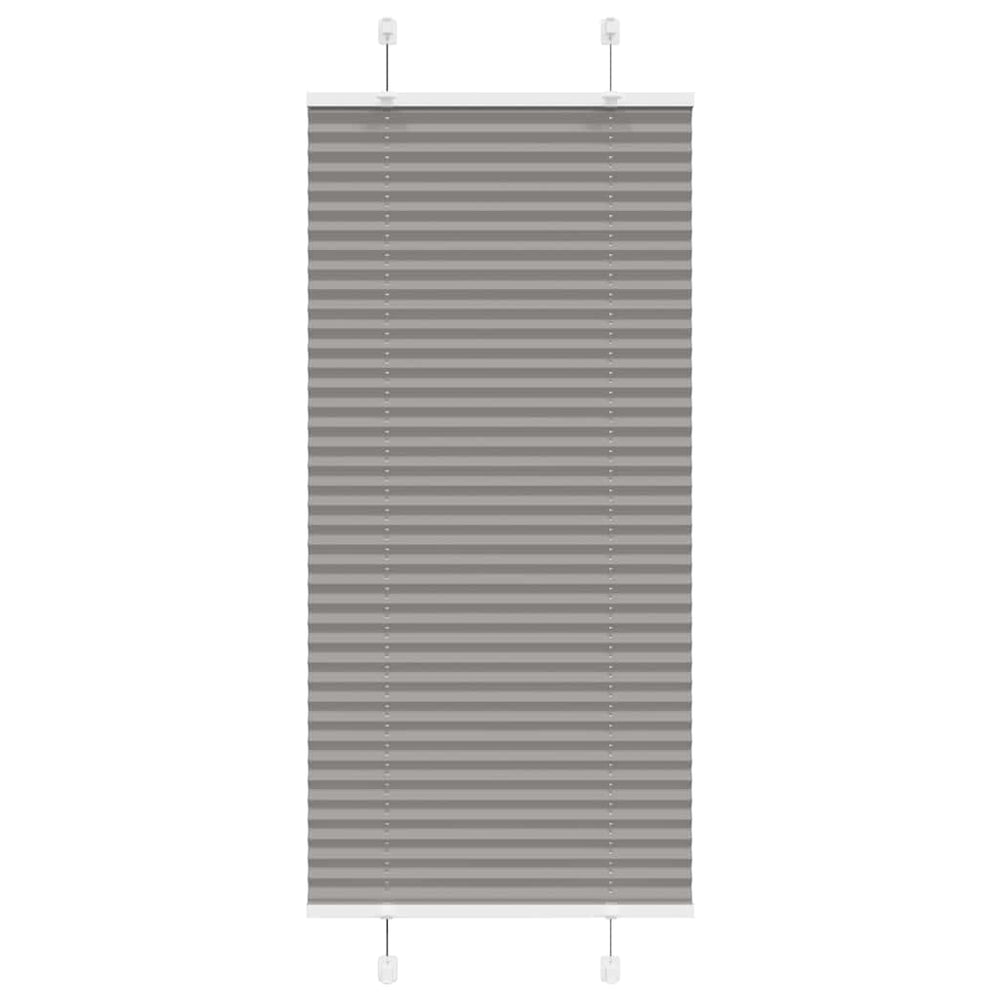 Plisuota žaliuze antracitas 55x150 cm audinio plotis 54,4 cm
