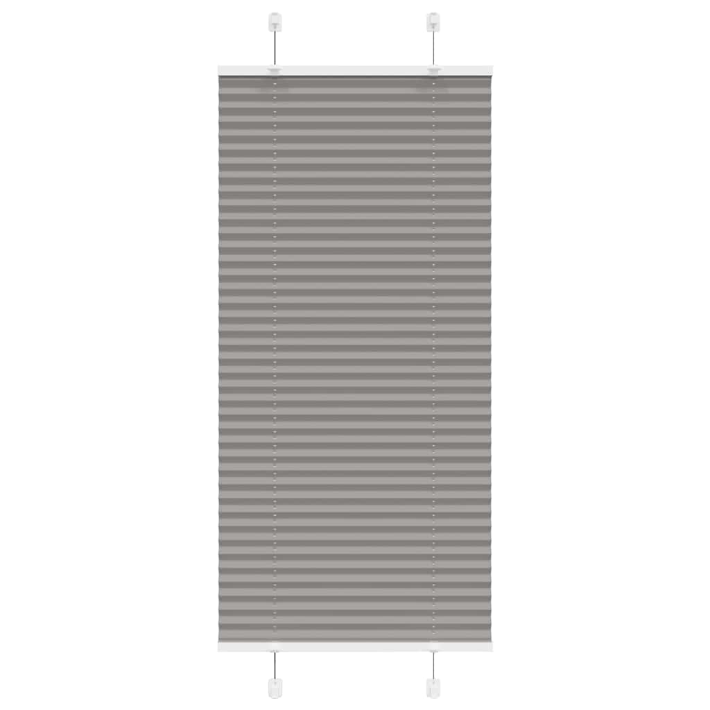 Plisuota žaliuze antracitas 55x150 cm audinio plotis 54,4 cm