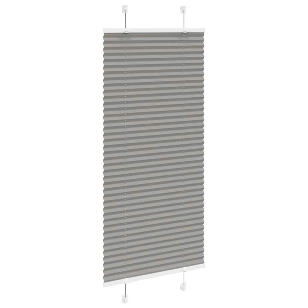 Plisuota žaliuze antracitas 55x150 cm audinio plotis 54,4 cm