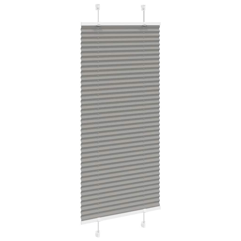 Plisuota žaliuze antracitas 55x150 cm audinio plotis 54,4 cm