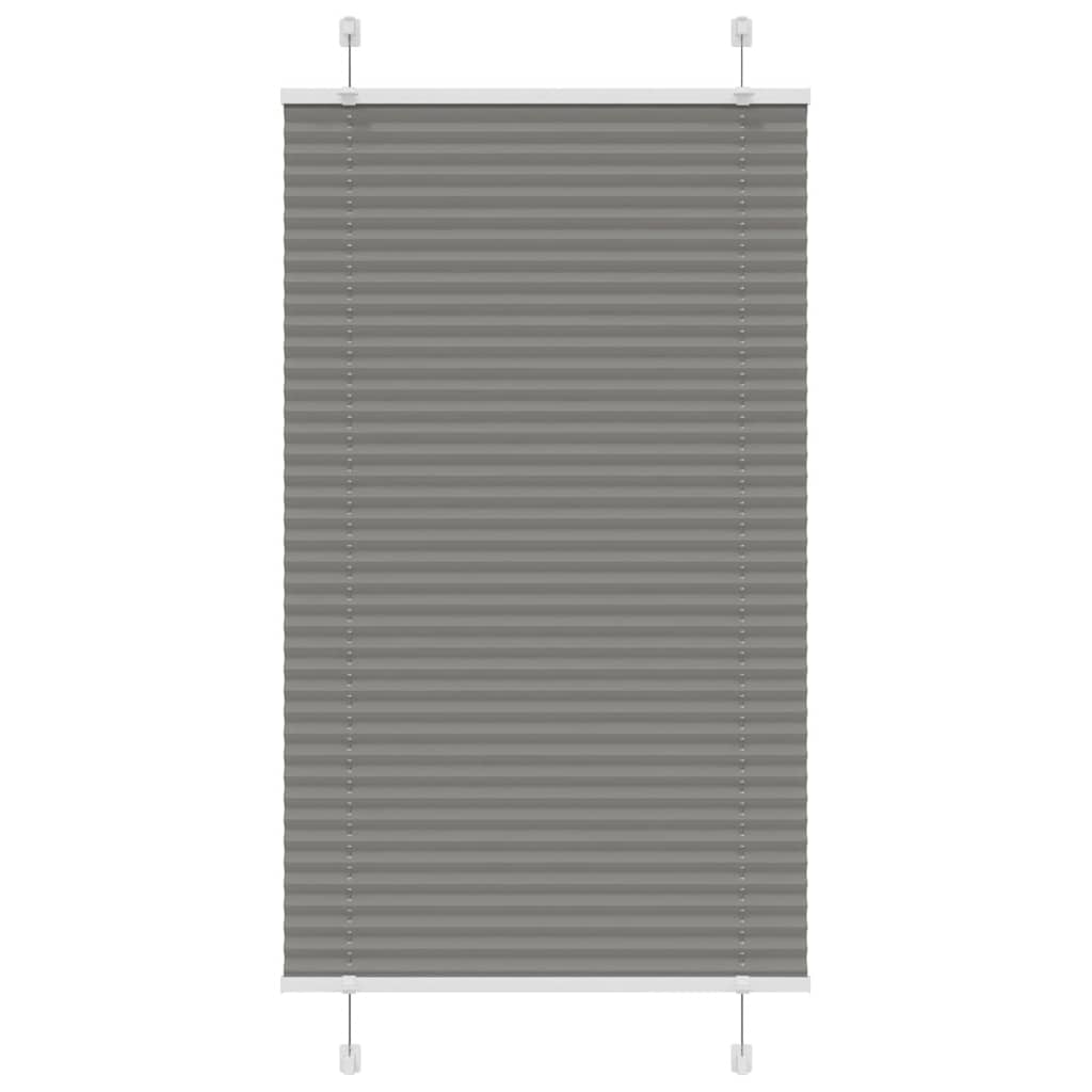 Plisuota žaliuze antracitas 75x150 cm audinio plotis 74,4 cm