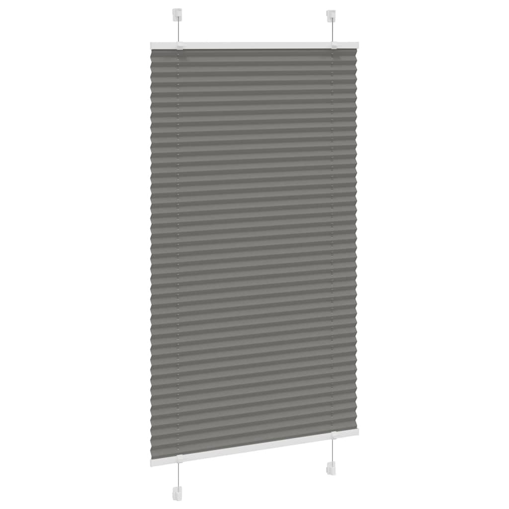 Plisuota žaliuze antracitas 80x150 cm audinio plotis 79,4 cm